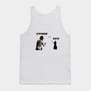 sword vs. gun Tank Top